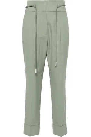 PESERICO SIGN Pantaloni crop a vita alta