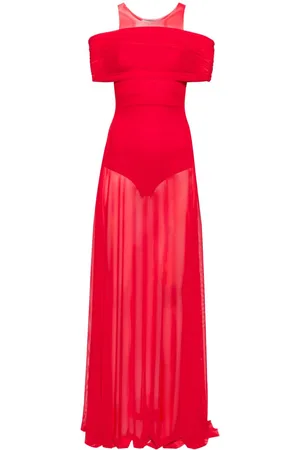 Atu Body Couture Abito lungo con scollo rotondo