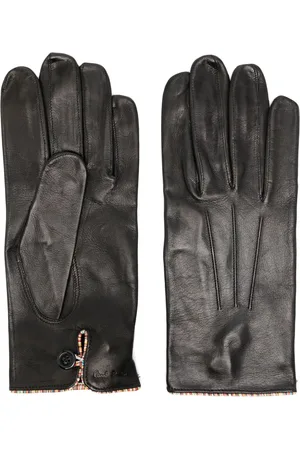 Paul Smith Guanti con dettagli a righe