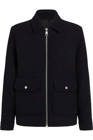 Karl Lagerfeld Giacca-camicia Essential bouclé
