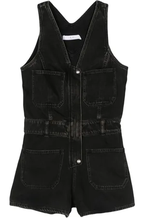 IRO Tuta corta Igino denim