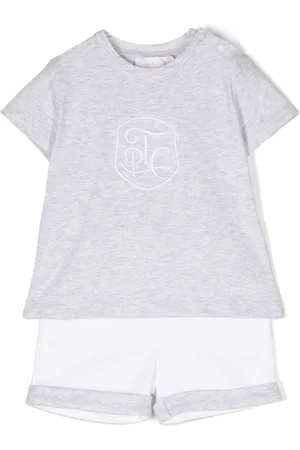 PATACHOU Set shorts con logo ricamato