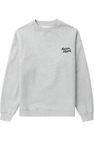 Maison Kitsuné Felpa con ricamo