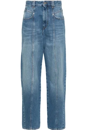 Isabel Marant Jeans boyfriend Vetan a vita alta
