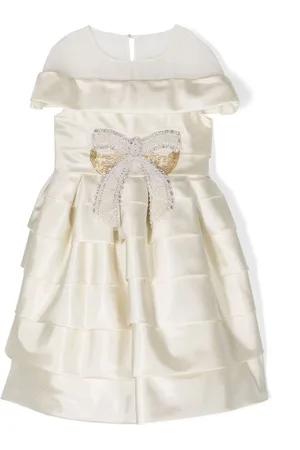 Marchesa Notte Abito con ruches
