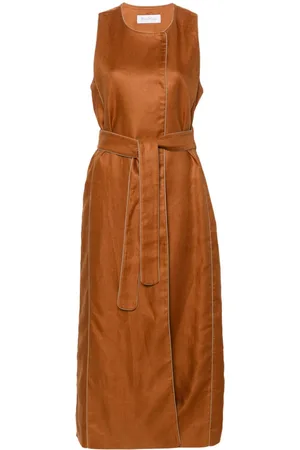 Max Mara Gilet con cintura Aureo