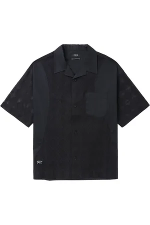 FIVE CM Camicia con motivo geometrico