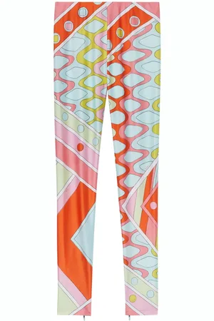 Puccini Leggings con stampa astratta