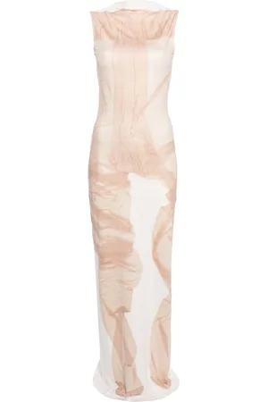 Acne Studios Abito lungo con collo a lupetto