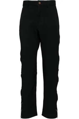 Comme des Garçons Pantaloni affusolati con zip