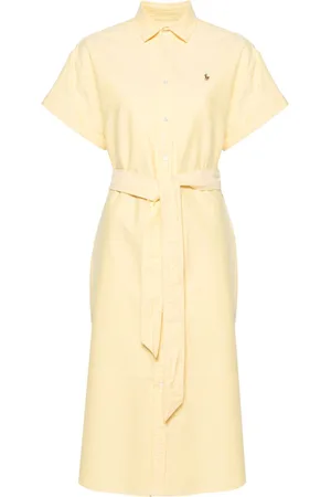 Ralph Lauren Chemisier con ricamo Polo Pony
