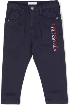 Trussardi Chino con ricamo