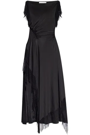 Lanvin Abito midi con ricamo