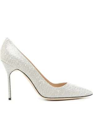 Manolo Blahnik Pumps a righe