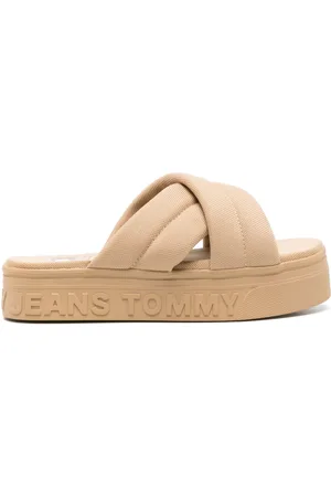Tommy Hilfiger Sandali slides con logo goffrato