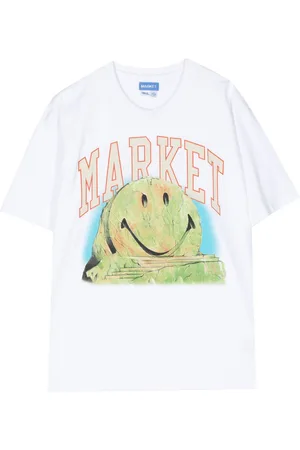 MARKET T-shirt Smiley Out Of Body