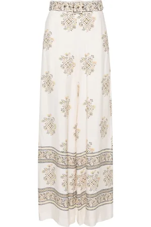 ZIMMERMANN Pantaloni Utility Dot Lemon con stampa