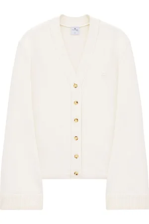 Courrèges Cardigan con applicazione