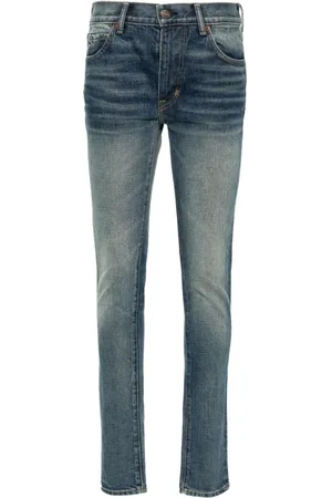 Tom Ford Jeans skinny con effetto schiarito