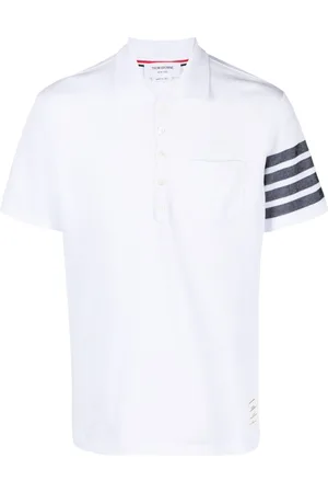 Thom Browne Polo con dettaglio a 4 righe