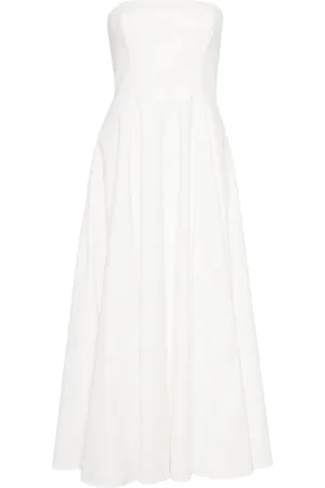 Reformation Abito Astoria midi senza spalline