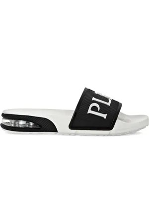 Philipp Plein Sandali slides con stampa