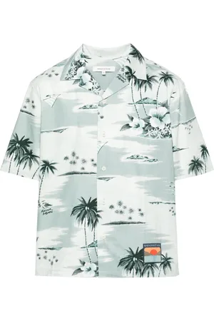 Maison Kitsuné Camicia bowling on stampa