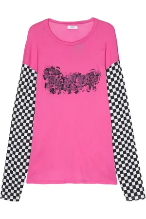 ERL T-shirt con effetto vissuto