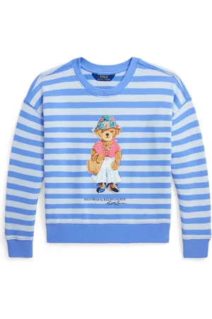Ralph Lauren Felpa con stampa Polo Bear