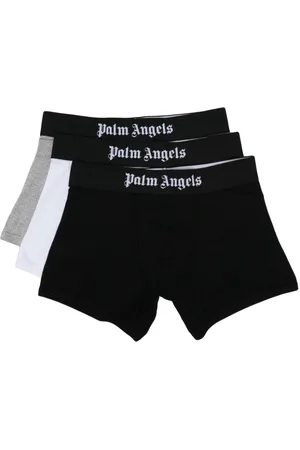 Palm Angels Set 3 boxer con banda logo