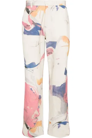 KIDSUPER STUDIOS Pantaloni con stampa