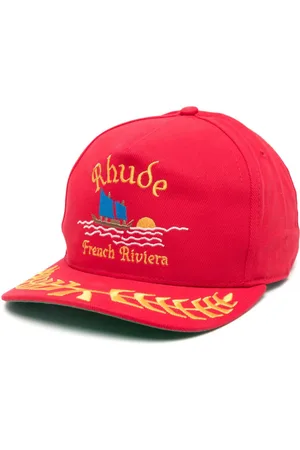 Rhude Cappello da baseball con ricamo