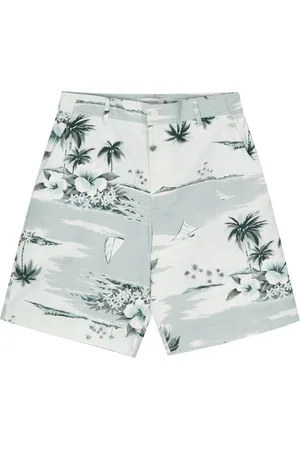 Maison Kitsuné Bermuda con stampa