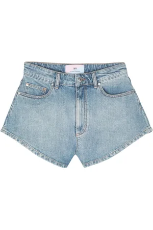 Chiara Ferragni Shorts denim con motivo Eyelike