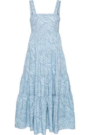 Michael Kors Abito midi zebrato