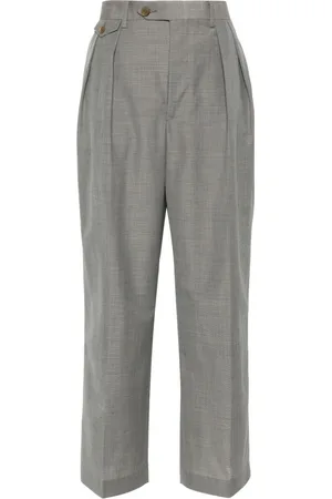 Auralee Pantaloni Tropical dritti