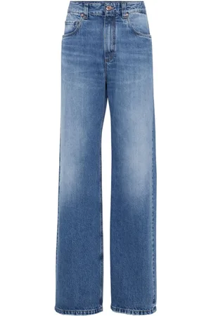 Brunello Cucinelli Jeans a gamba ampia