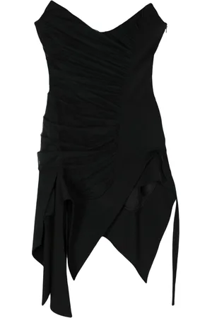 MUGLER Abito corto asimmetrico