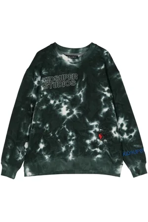 KIDSUPER STUDIOS Felpa con ricamo Dyed Super