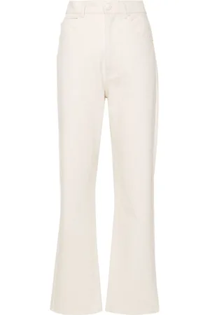Max Mara Pantaloni dritti a vita alta
