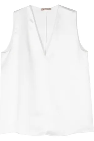 BLANCA Top con scollo a V