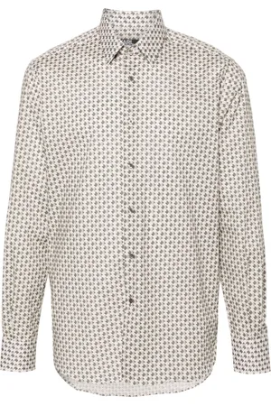 Karl Lagerfeld Camicia con stampa geometrica