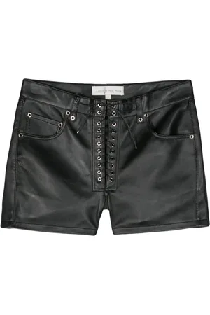 Ludovic De Saint Sernin Shorts in pelle