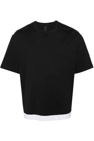 Neil Barrett T-shirt con design a strati