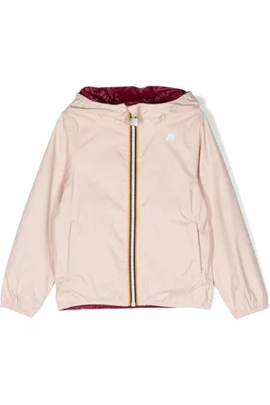 K-Way Giacca Lily reversibile con cappuccio