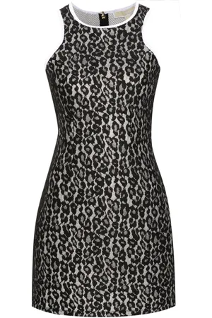 Michael Kors Abito midi con pizzo