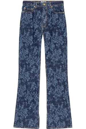 Ganni Jeans svasati a fiori