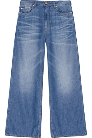 Ganni Jeans a gamba ampia