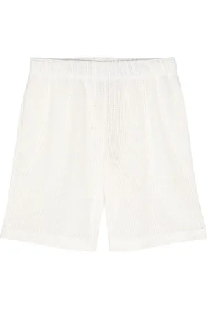 BLUE SKY INN Shorts con lavorazione a nido d