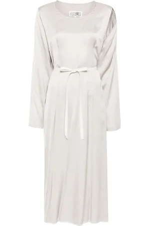 Maison Margiela Abito midi con dettaglio cut-out